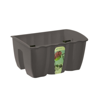 Truhl�k CROWN na z�bradlie antracit 39,3 cm